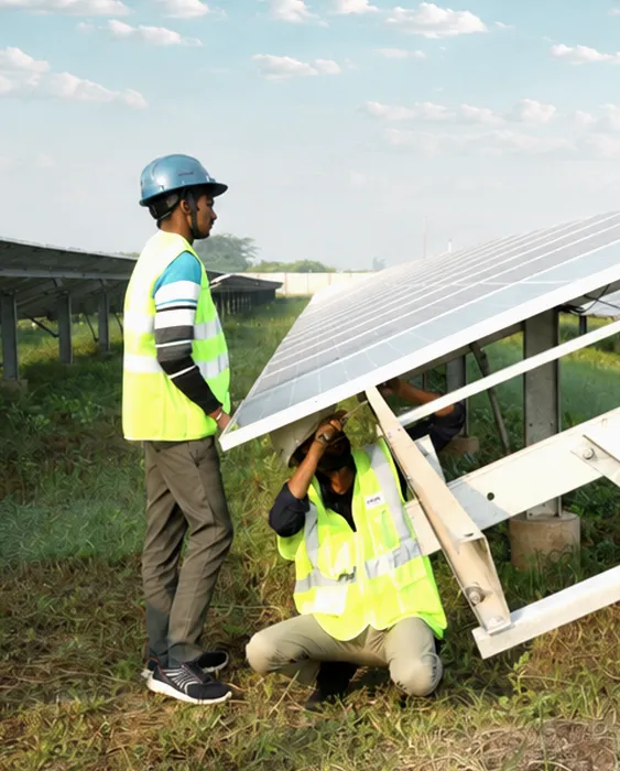 Solar EPC project managed by Rayzon Green