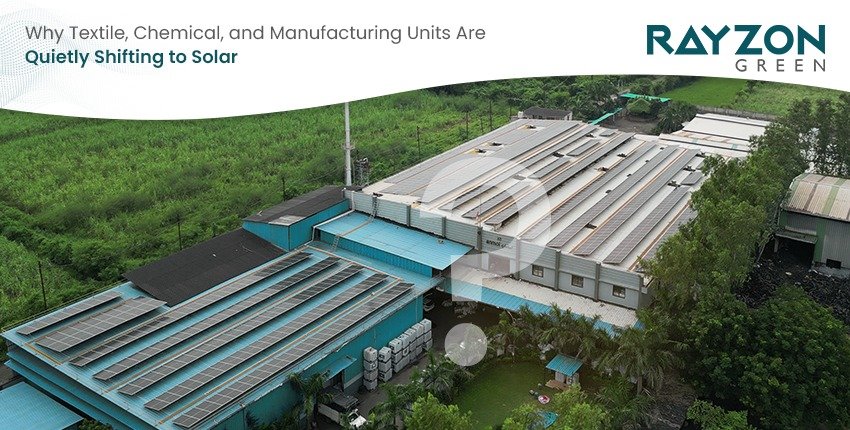 Textile chemical and manufacturing units shifting to solar energy for sustainable industrial growth